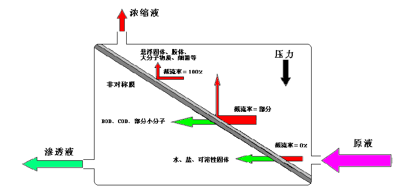 工業超濾膜工作原理
